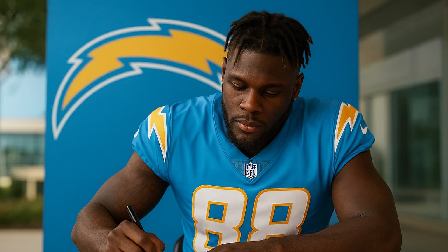 Chargers Sign Tight End David Njoku to One-Year Deal