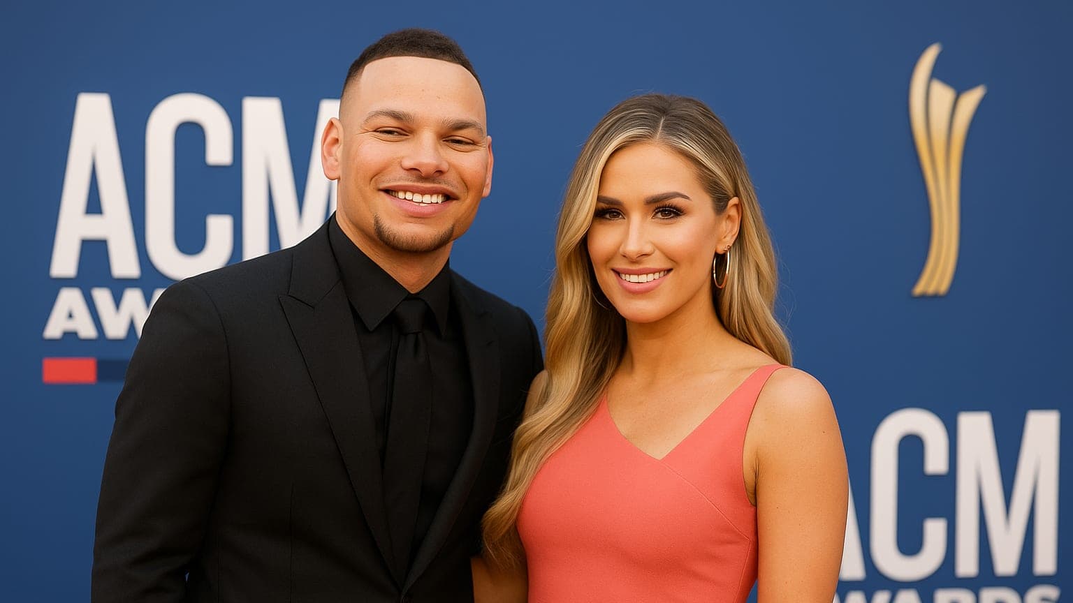 Kane Brown and Katelyn Jae Brown Attend ACM Awards