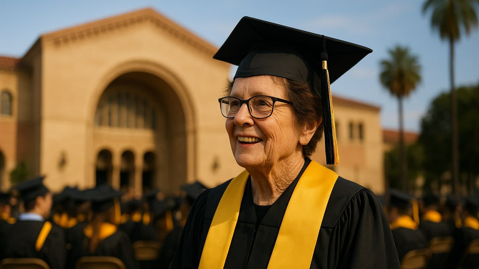 Billie Jean King Graduates from Cal State LA at 82