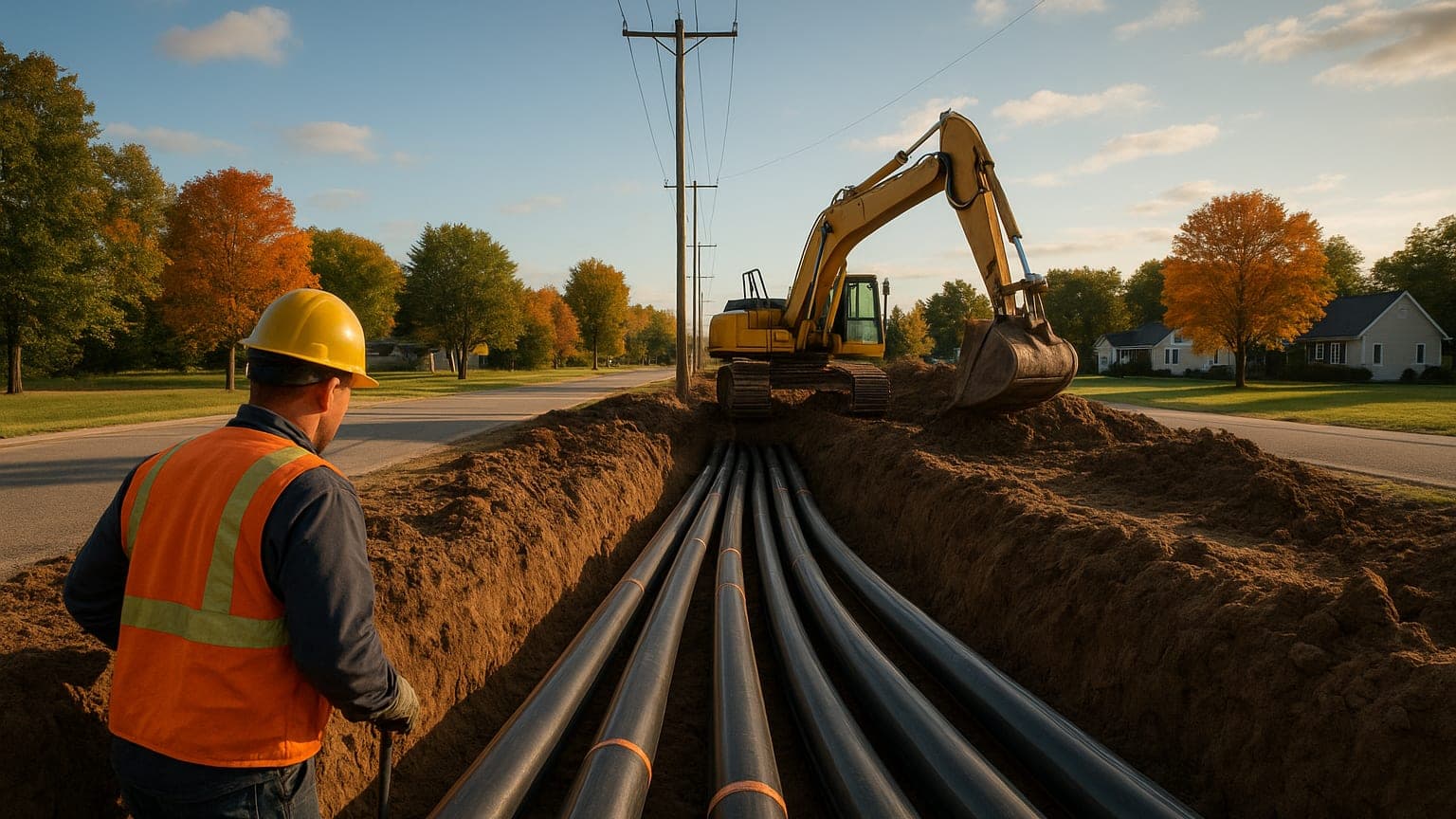 Northern Michigan Utilities Expand Underground Power Lines
