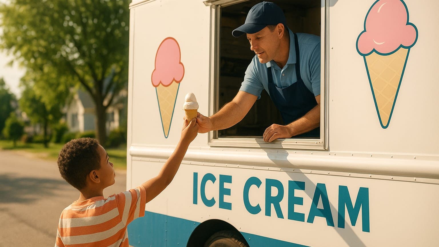 Massachusetts Ice Cream Vendor's Kindness Sparks Viral Movement