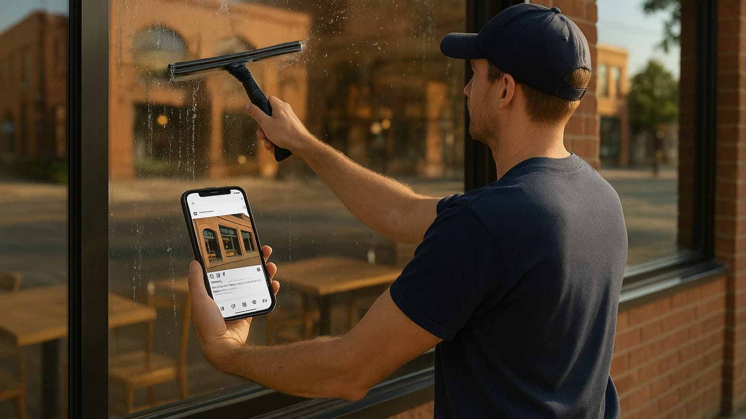 Window Washer Uses Social Media to Spotlight Struggling KC Restaurants