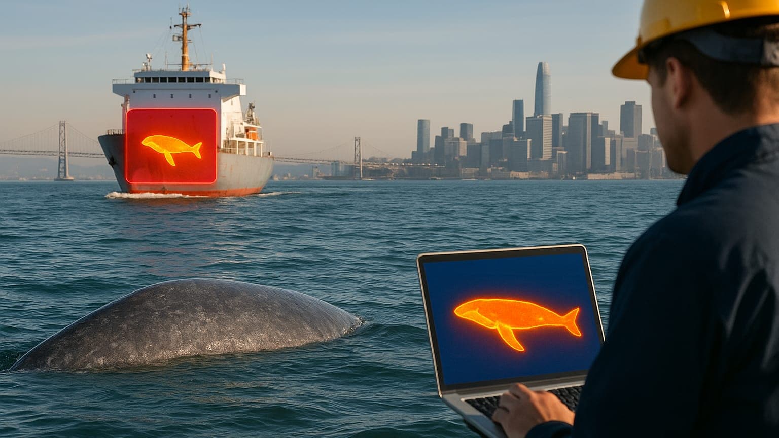 AI Technology Deployed to Protect Whales in San Francisco Bay