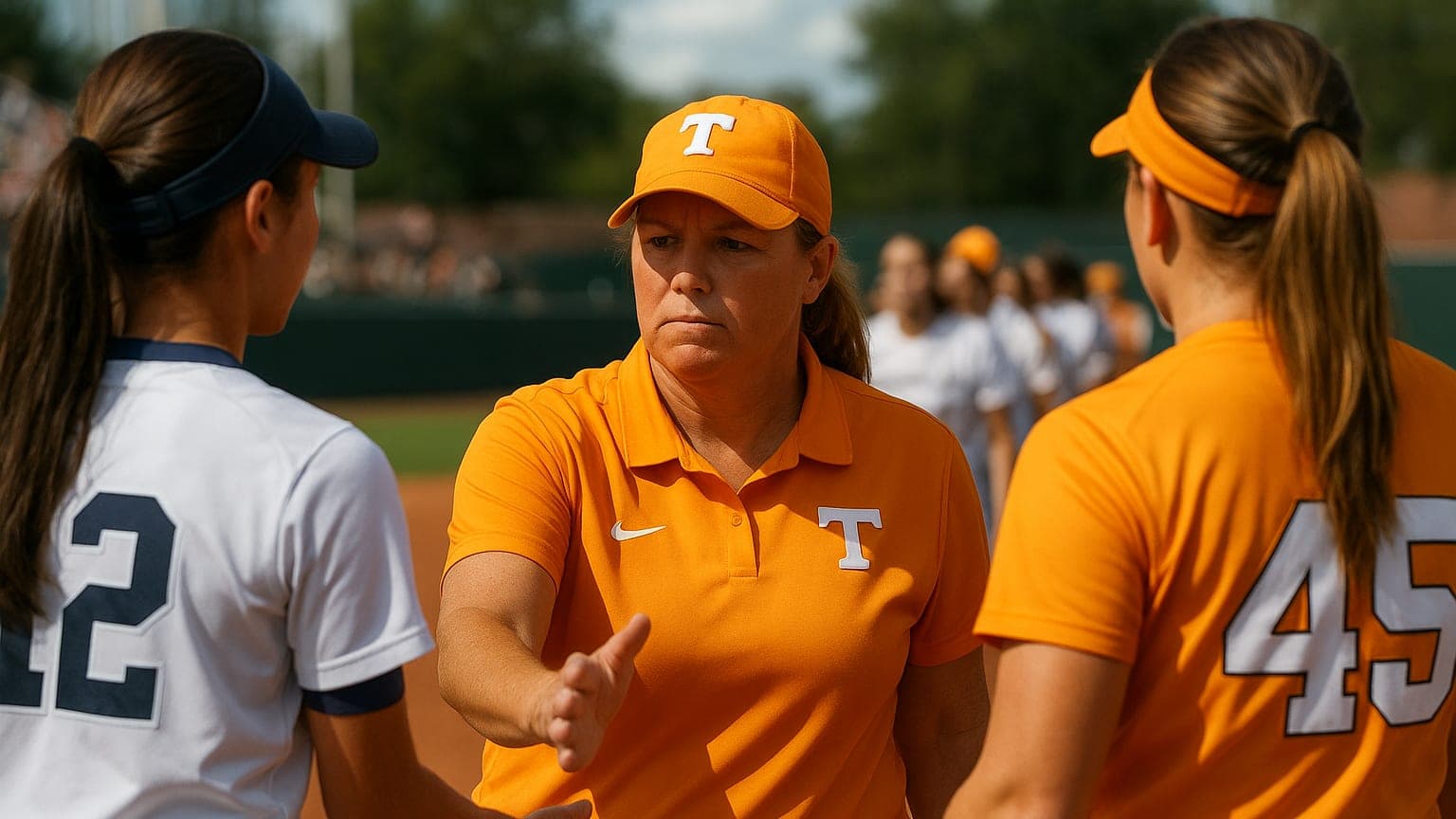 Tennessee Coach Denies Handshake Line Comment at WCWS