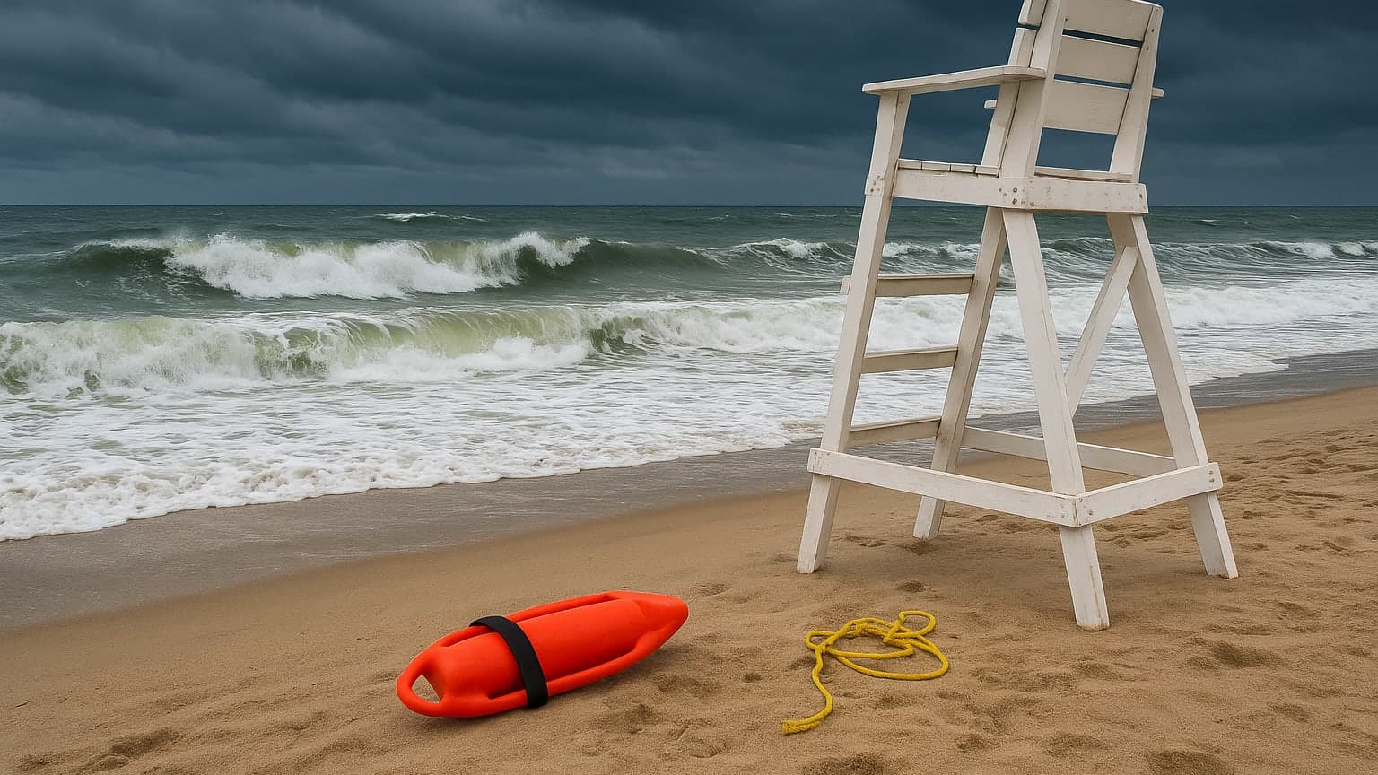 Teen Lifeguard's Viral Rescue Saves Boy from Massive Waves