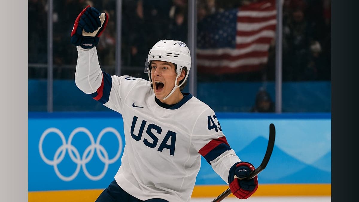 NJ Devils' Jack Hughes Makes History: Scores Golden Goal to End 46-Year Olympic Drought