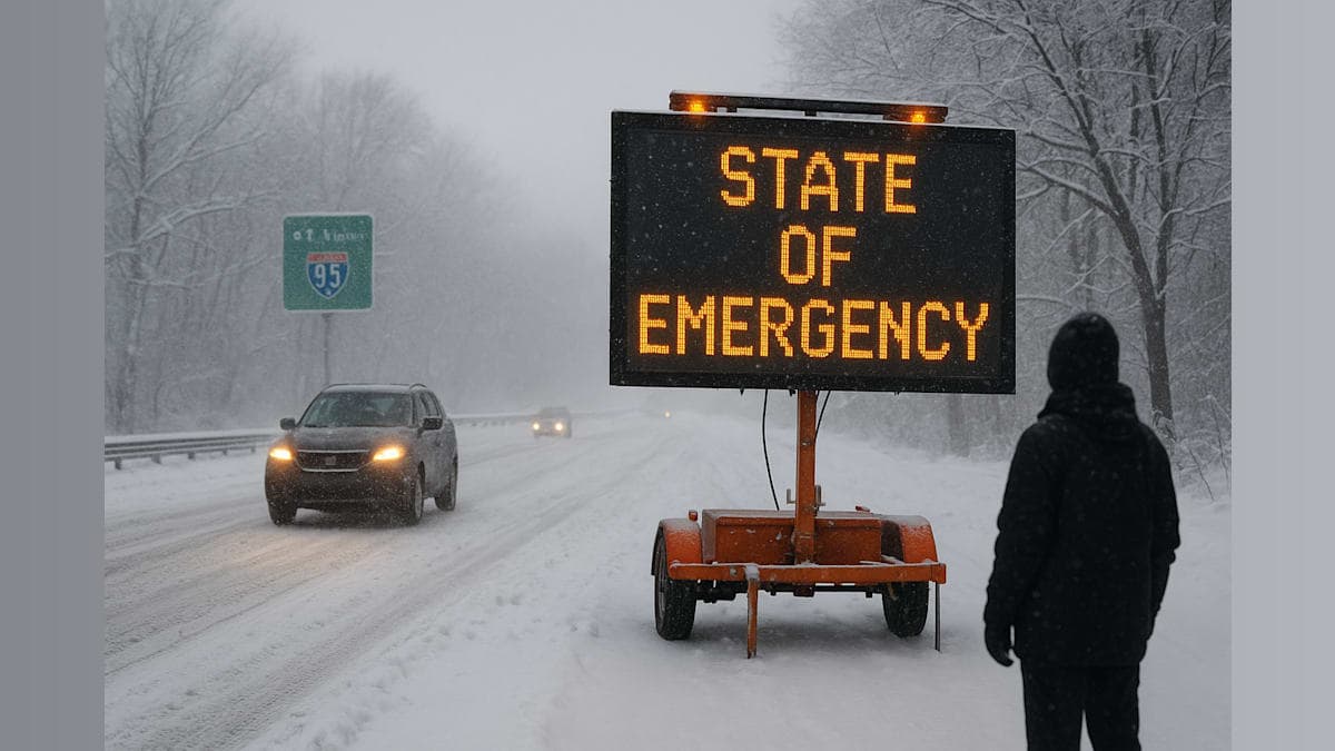 New Jersey Declares State of Emergency as Major Winter Storm Bears Down
