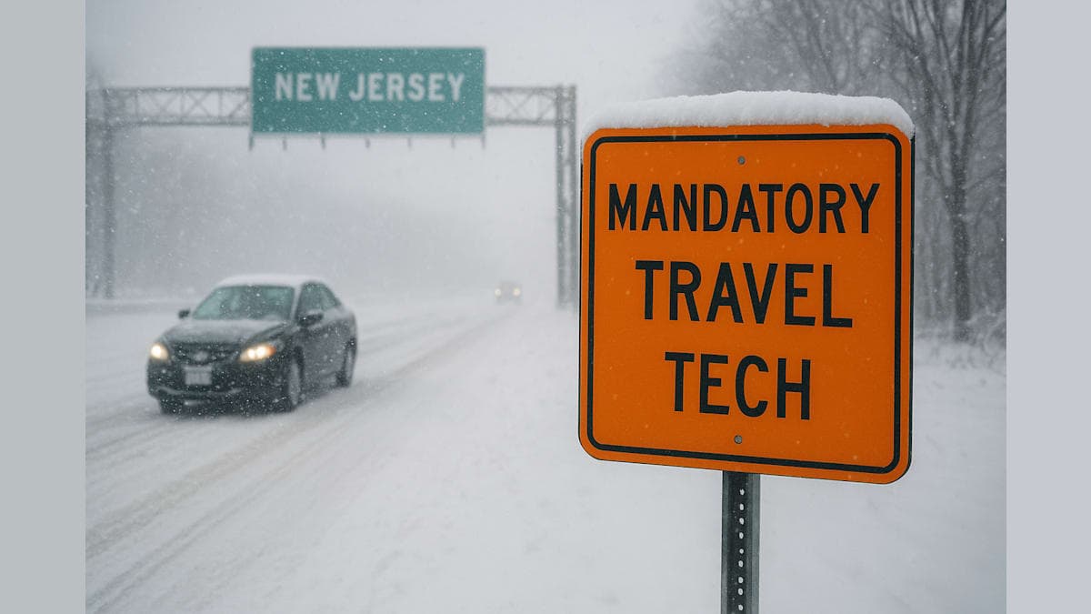 New Jersey Extends Travel Ban Through Monday Noon as Blizzard Conditions Persist