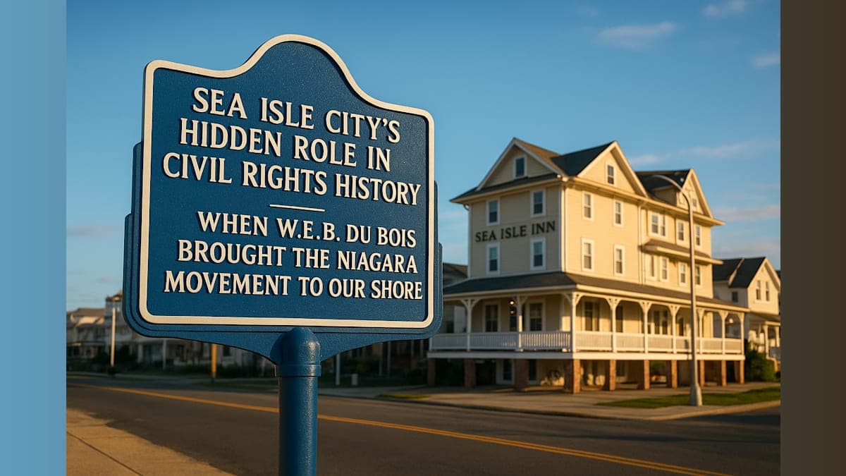 Sea Isle City's Hidden Role in Civil Rights History: When W.E.B. Du Bois Brought the Niagara Movement to Our Shore