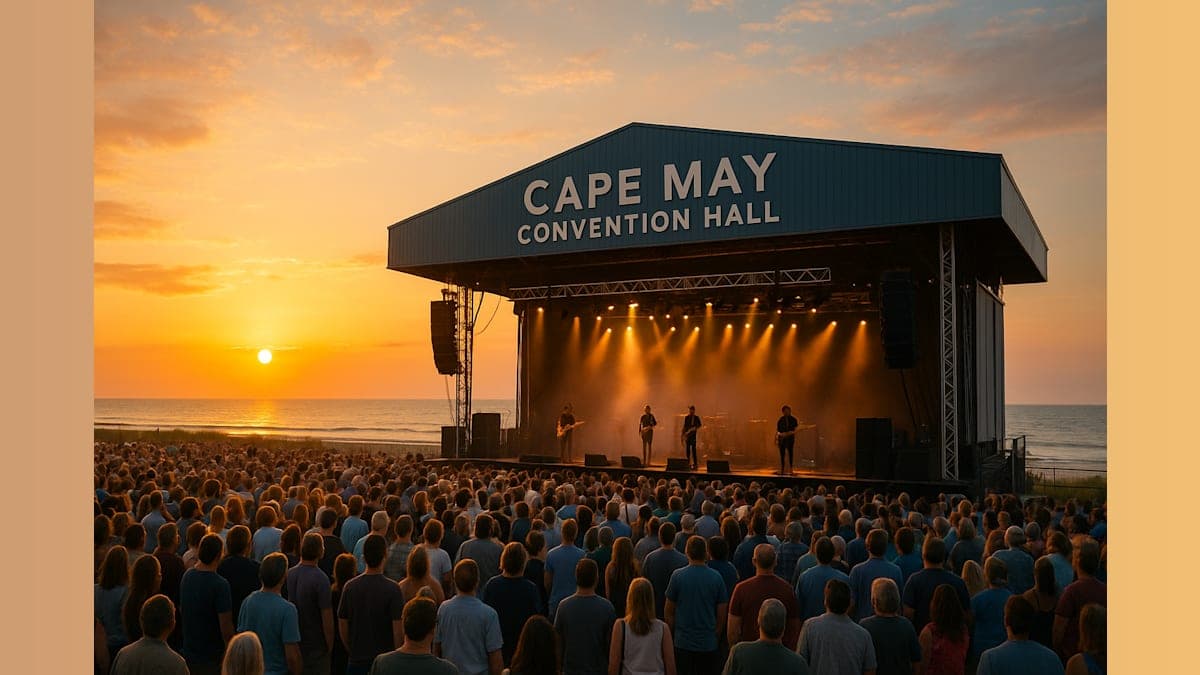 Cape May's Summer Concert Series Brings Legendary Artists to the Shore