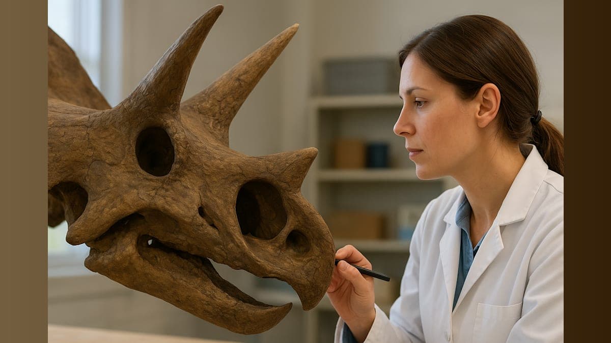 Scientists Solve Mystery of Triceratops' Enormous Nose