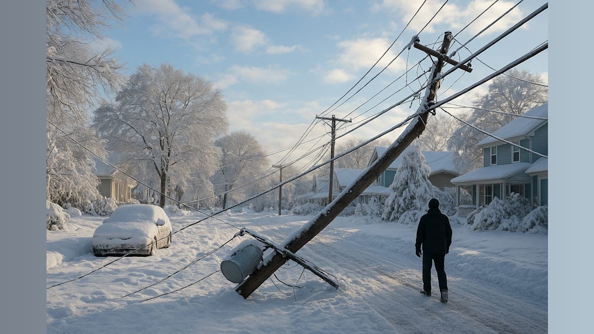 Power Outages May Last Until Saturday After Historic Blizzard
