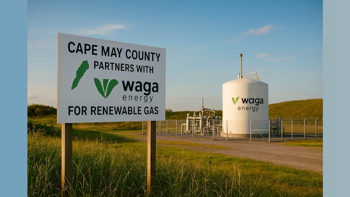 Cape May County Partners with Waga Energy for Renewable Gas