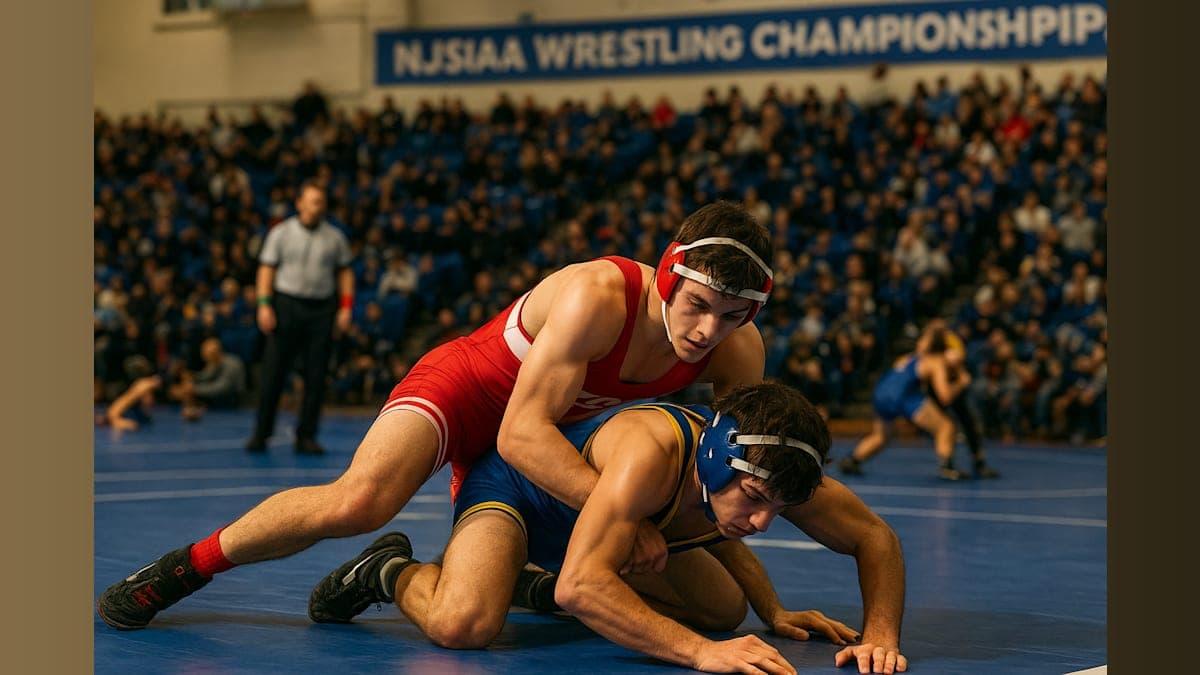 High School Wrestling Championships Begin with Preliminary Rounds