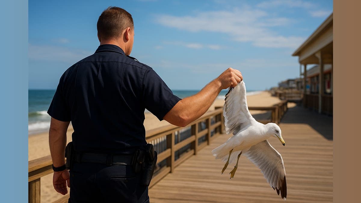 Man Sentenced to 8 Months for Beheading Seagull at Shore