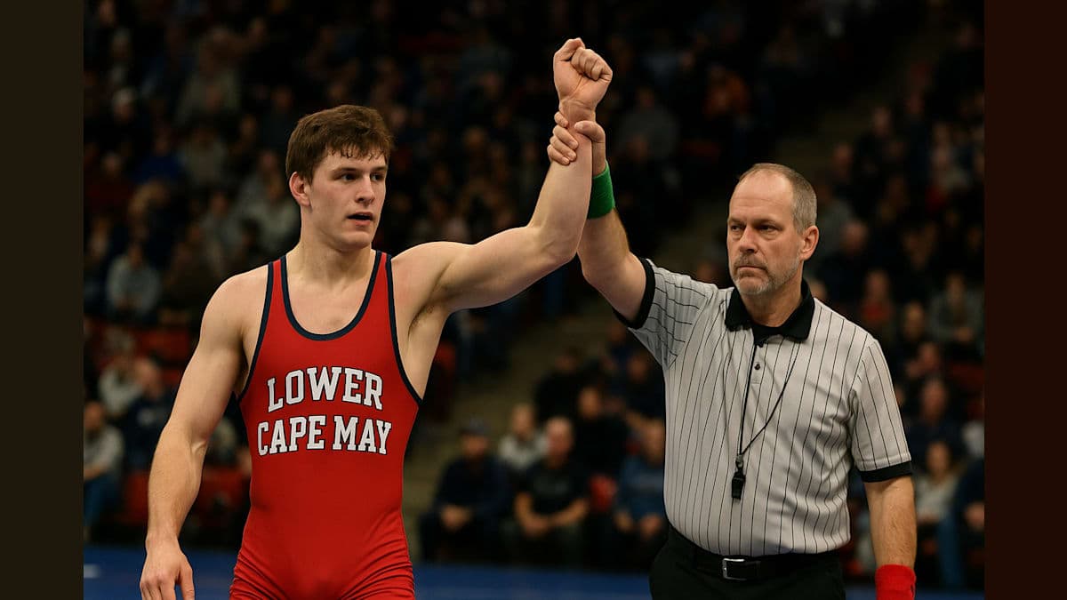 Lower Cape May's Hansen Makes History at States
