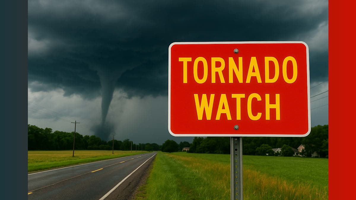 Tornado Watch Issued for Most of New Jersey