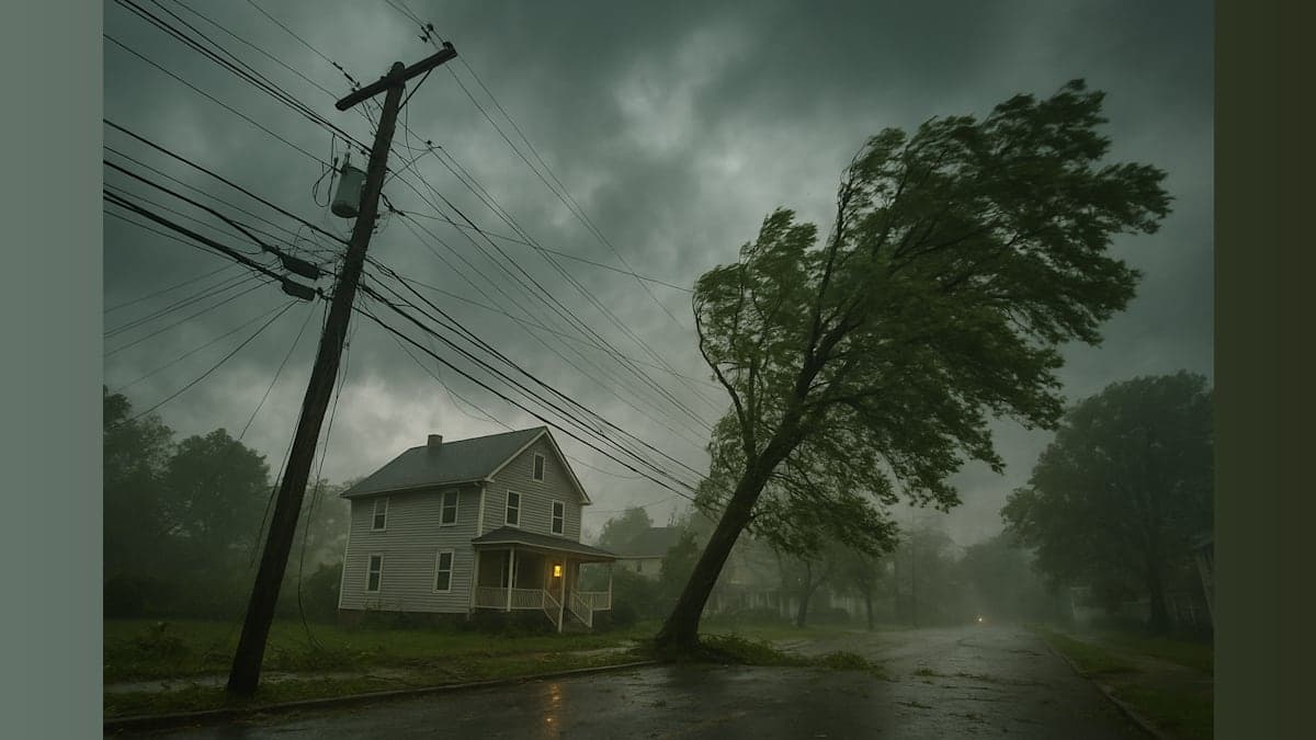Fierce Storms Batter New Jersey with 74 MPH Winds