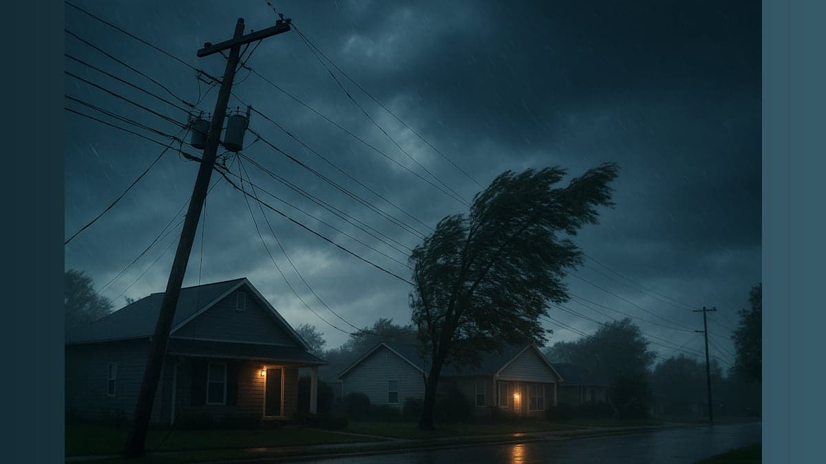 Thousands Left Without Power After Weekend Storm