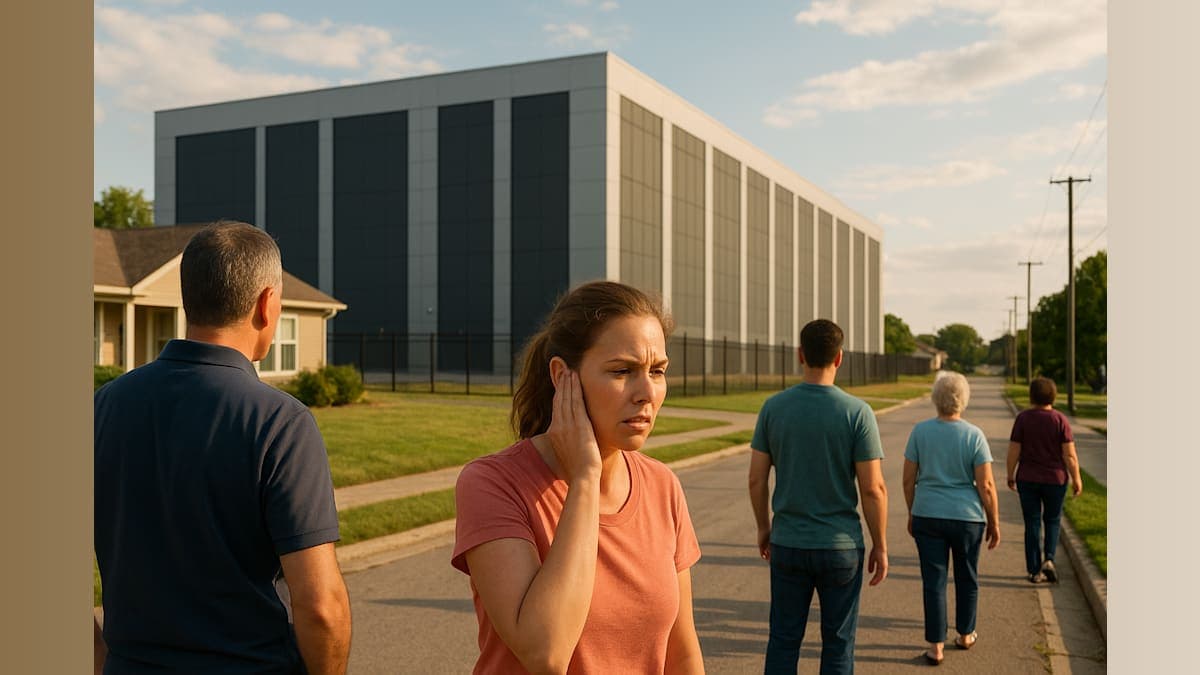 Mystery Hum Plagues Town as Data Center Expands