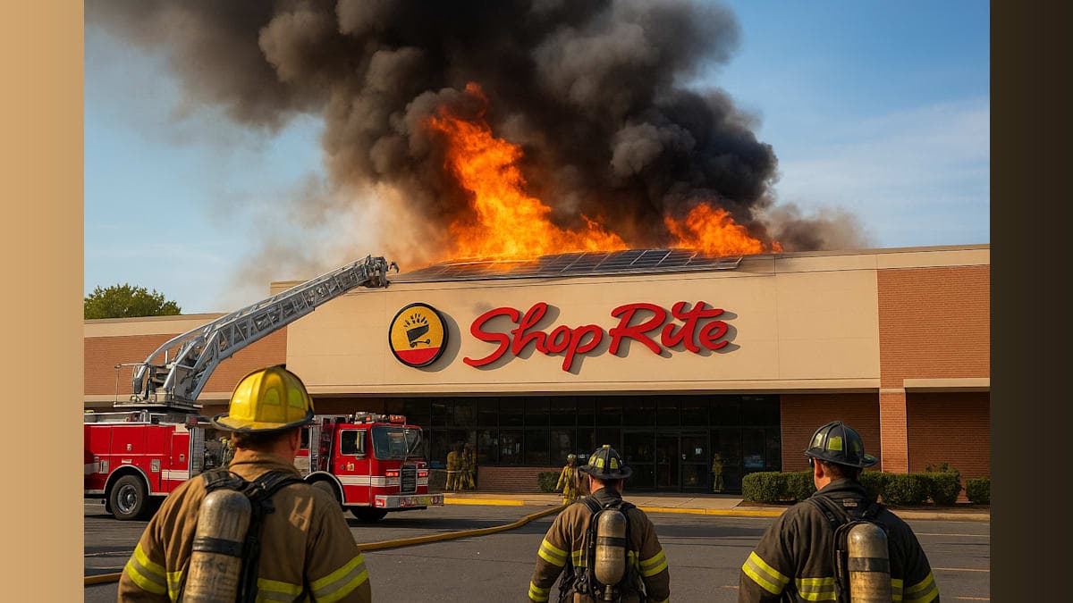 Fire Erupts at English Creek ShopRite Saturday