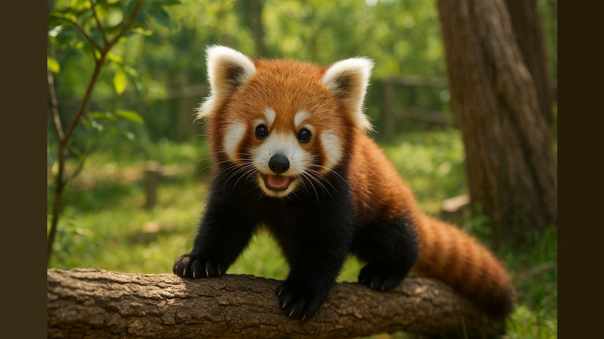 Cape May County Zoo Introduces Adorable New Red Panda