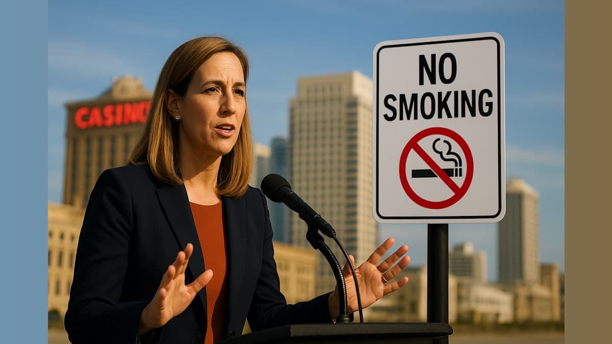 Governor Calls for End to Casino Smoking Stalemate