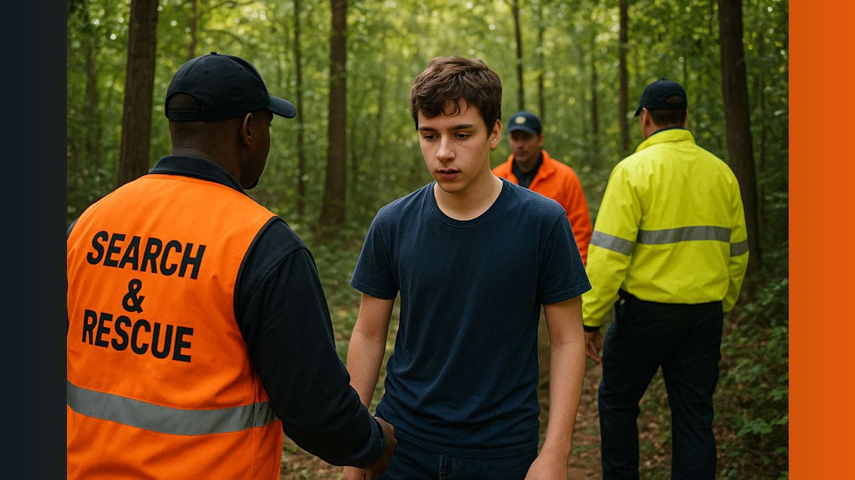 Teen Found Safe After Two Days in Wooded Preserve