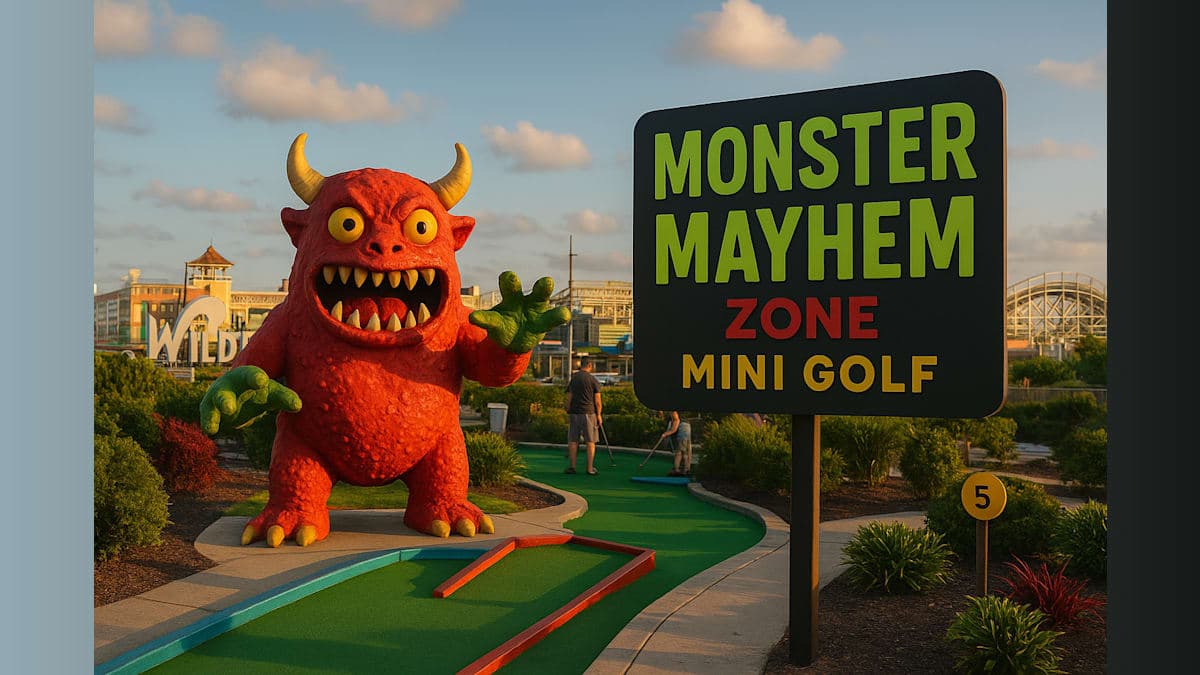 Wildwood's Monsters Mayhem Ranks Among Nation's Best Mini Golf