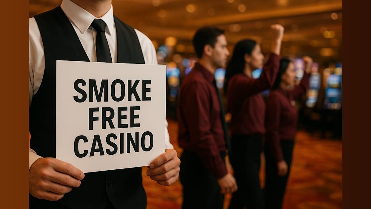 Casino Workers Plan August Sick-Out Over Smoking Ban