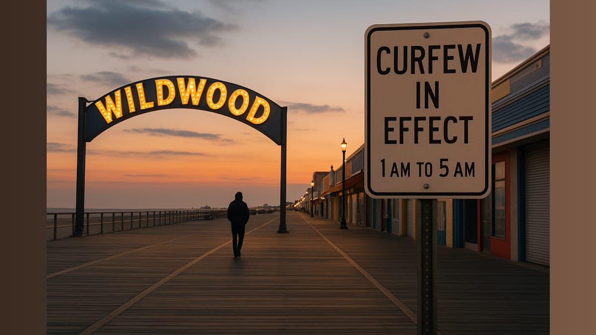 Wildwood Boardwalk May Close Overnight Under New Curfew Proposal