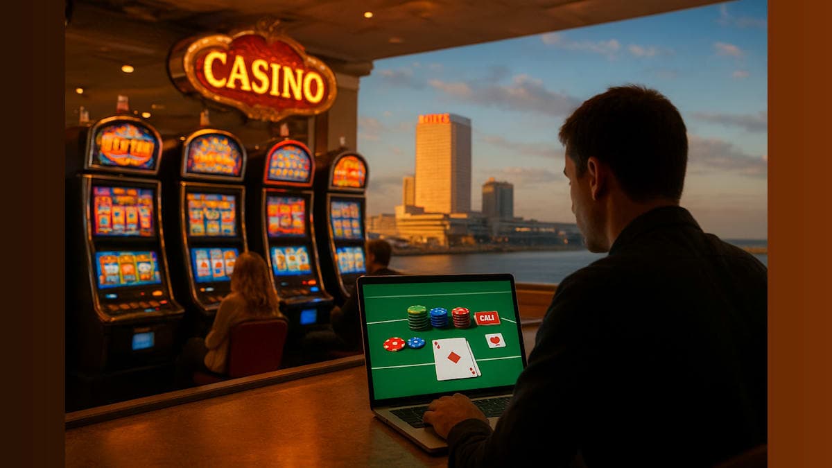 Atlantic City Casinos See Growth, But Online Gambling Dominates