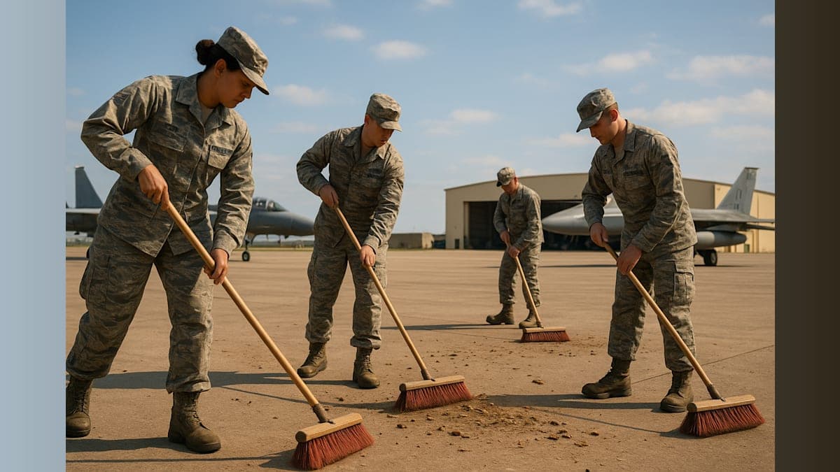 177th Fighter Wing Conducts Major Safety Sweep at Base