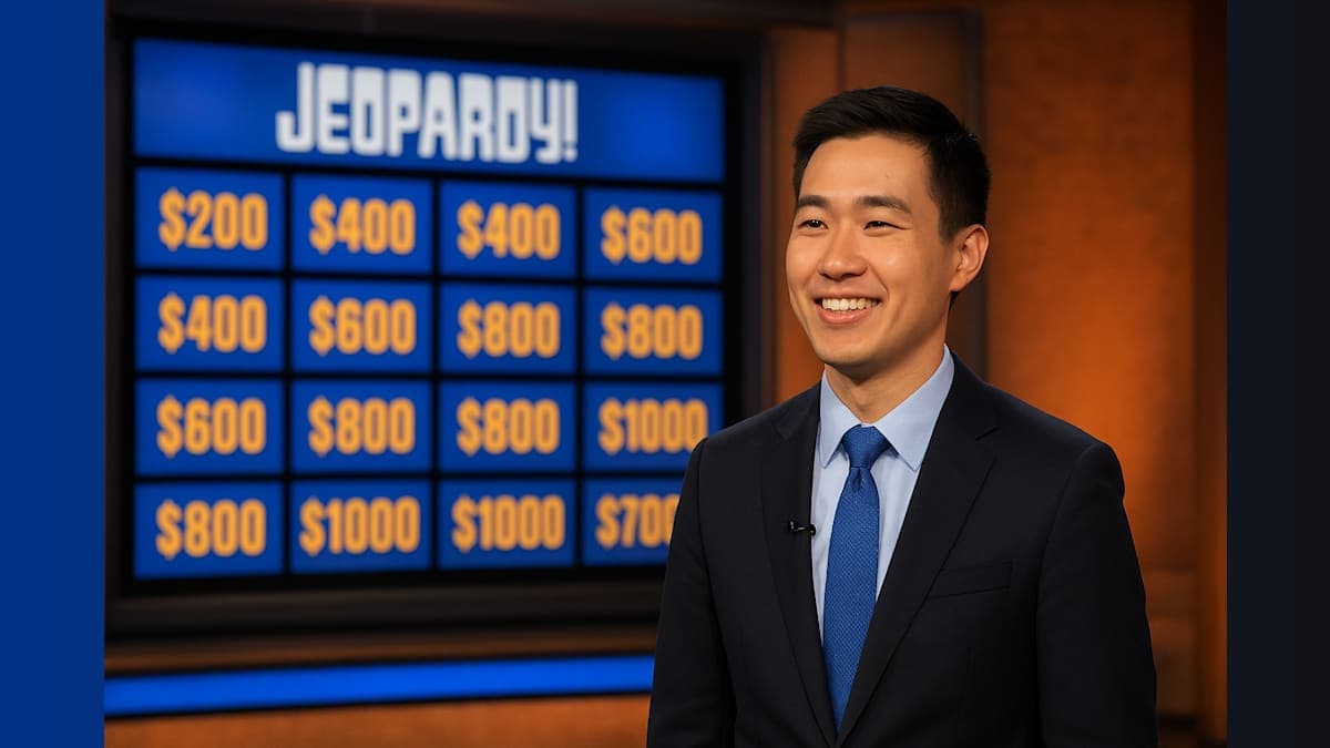 Lawrenceville's Jamie Ding Climbs Into Jeopardy! Top Five