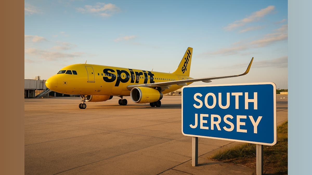 Spirit Airlines Cuts South Jersey Route During Bailout Negotiations