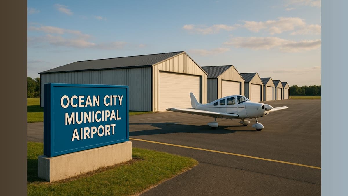 Ocean City Airport Gets $610K for New Hangars