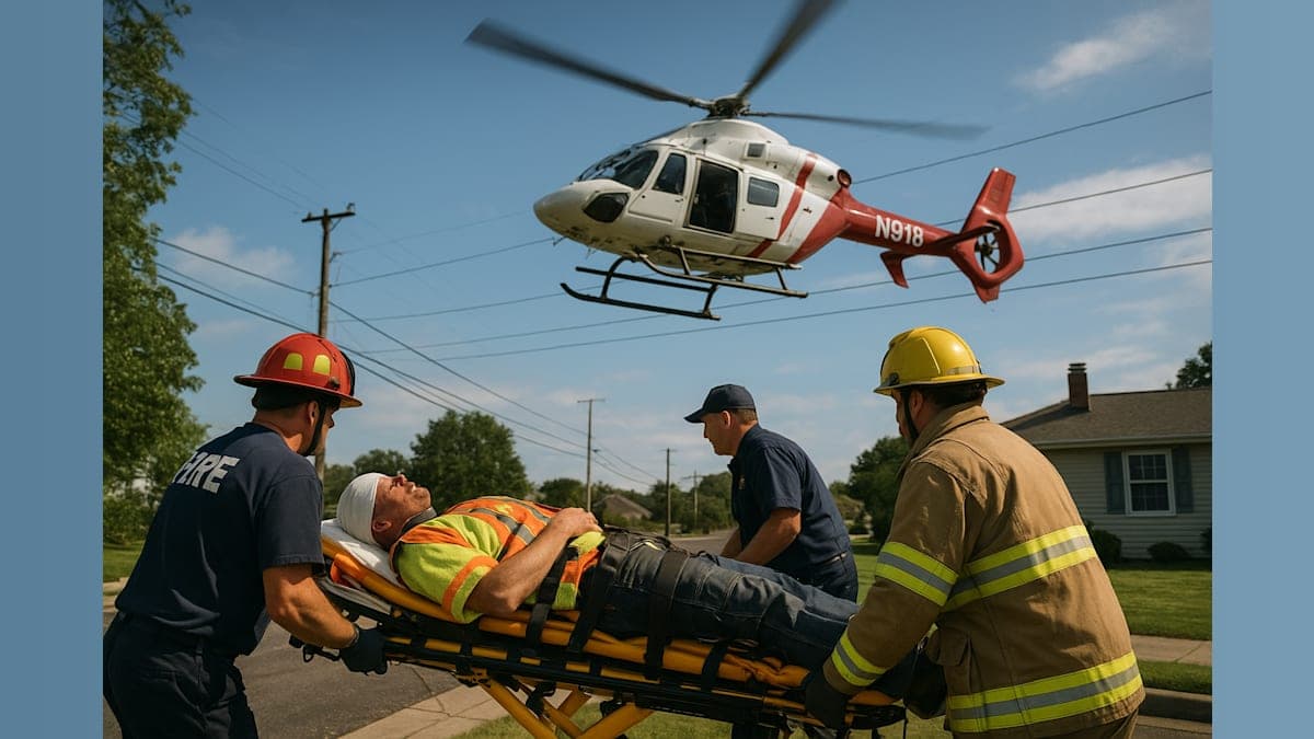 Two Contractors Airlifted After Electrocution in Ocean City