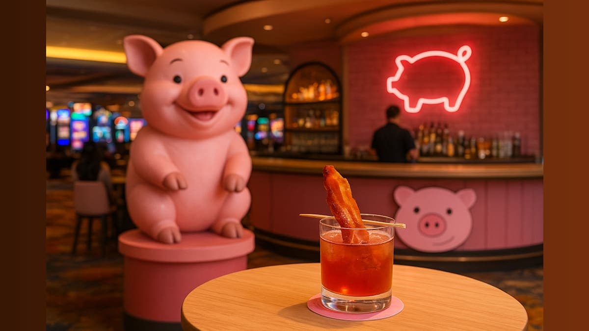 Resorts Atlantic City Opens Pig-Themed Pop-Up Bar
