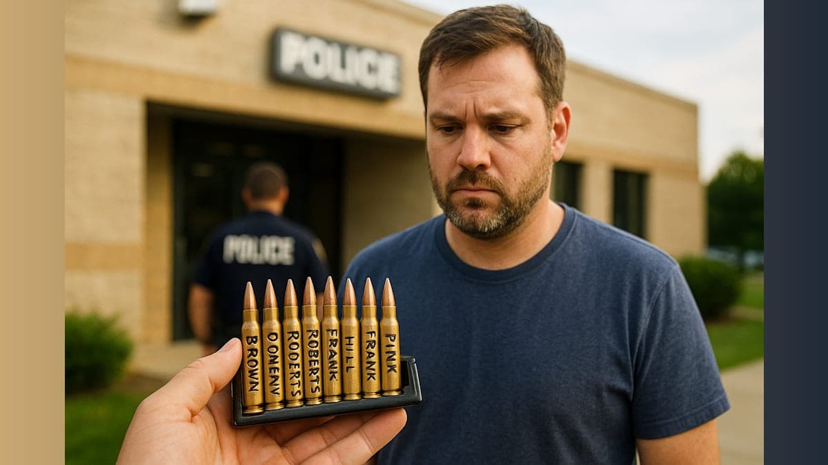 Galloway Man Arrested with Illegal Rifle, Bullets Marked with Names