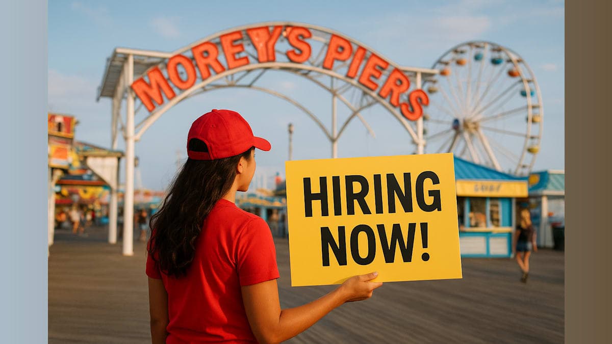 Morey's Piers Seeks 1,500 Seasonal Workers for Summer
