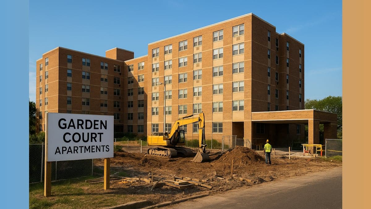 Garden Court Apartments to Undergo $33M Transformation