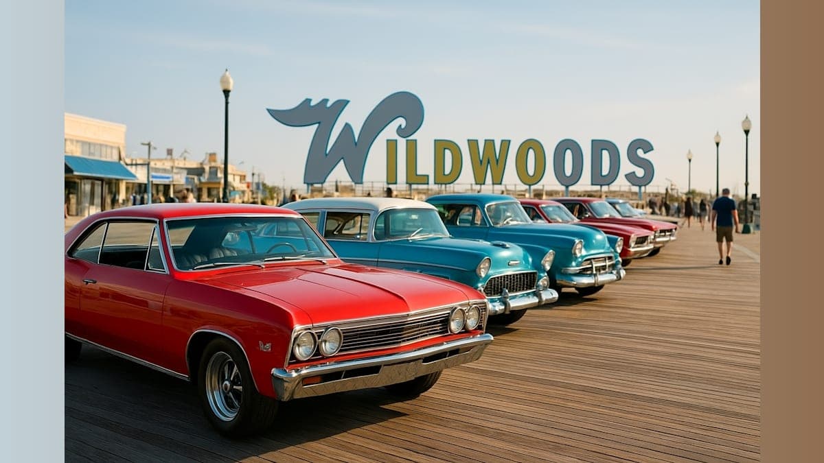 Classic Cars Return to Wildwoods Boardwalk This Weekend