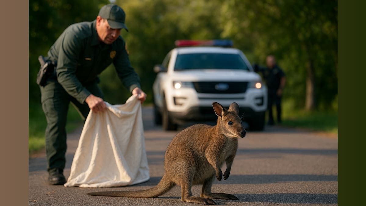 Wallaby Safely Captured After Zoo Escape in Cape May