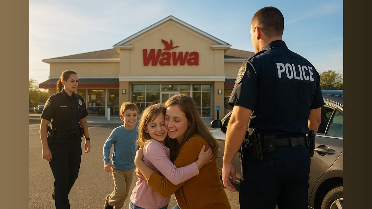 Two Children Found Safe After Car Stolen at Wawa