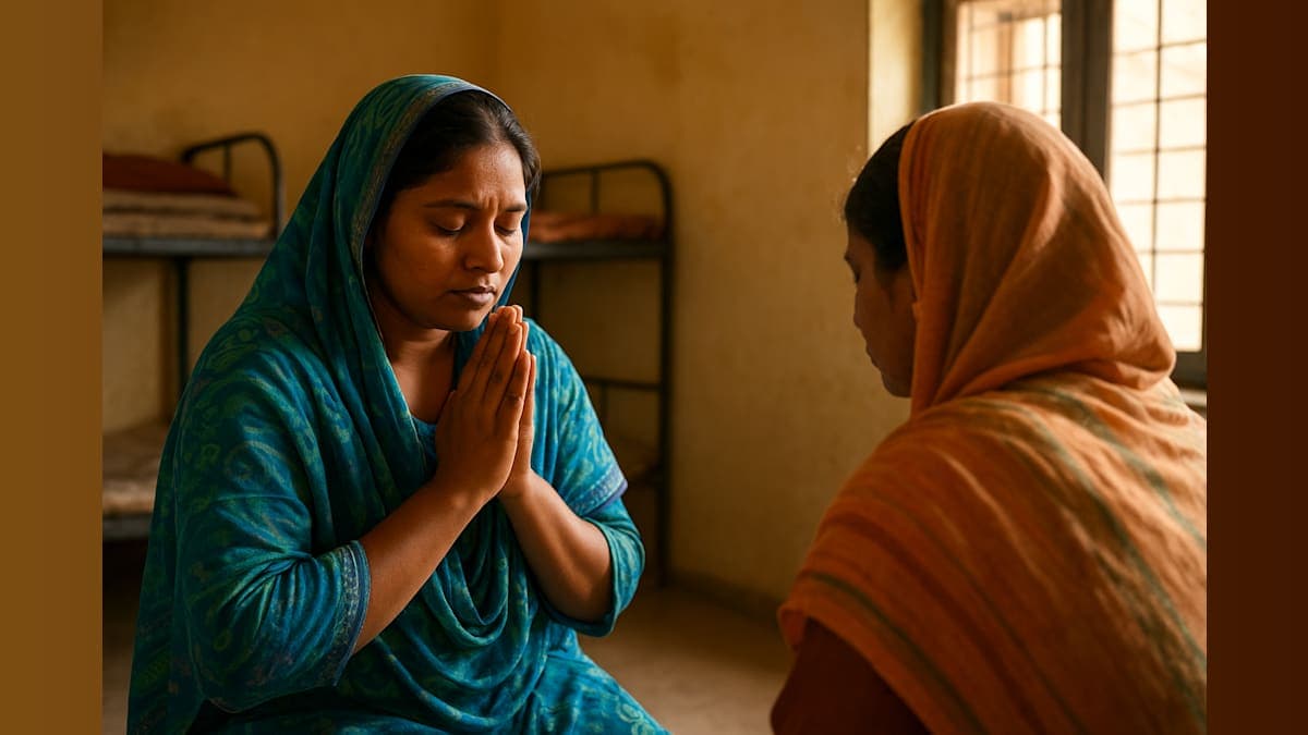 Displaced Woman's Prayer Reveals Power of Compassion