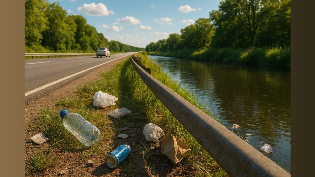 Litter Across America Drops 34% Since 2020