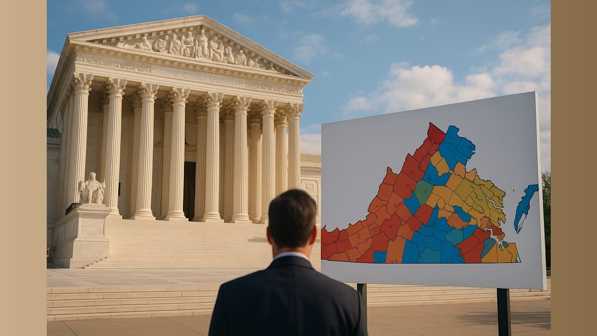 Supreme Court Blocks Virginia's Democratic-Friendly Congressional Map