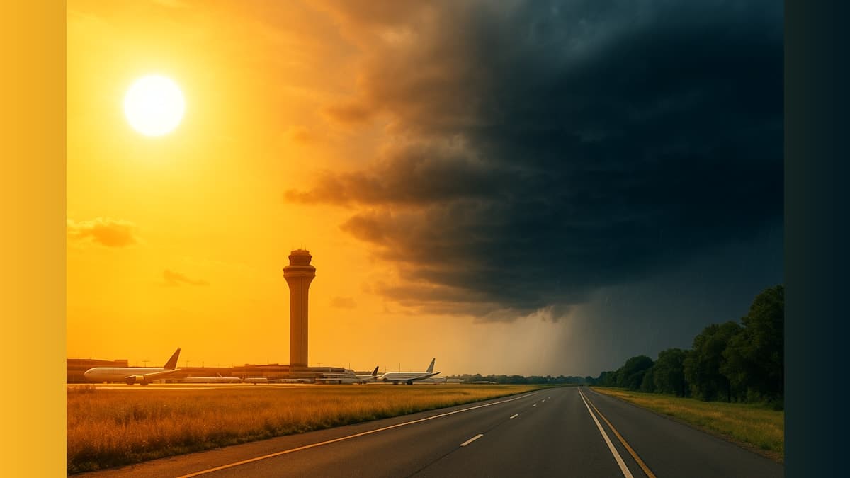 Heat Wave Breaks Records Before Storm Relief Arrives