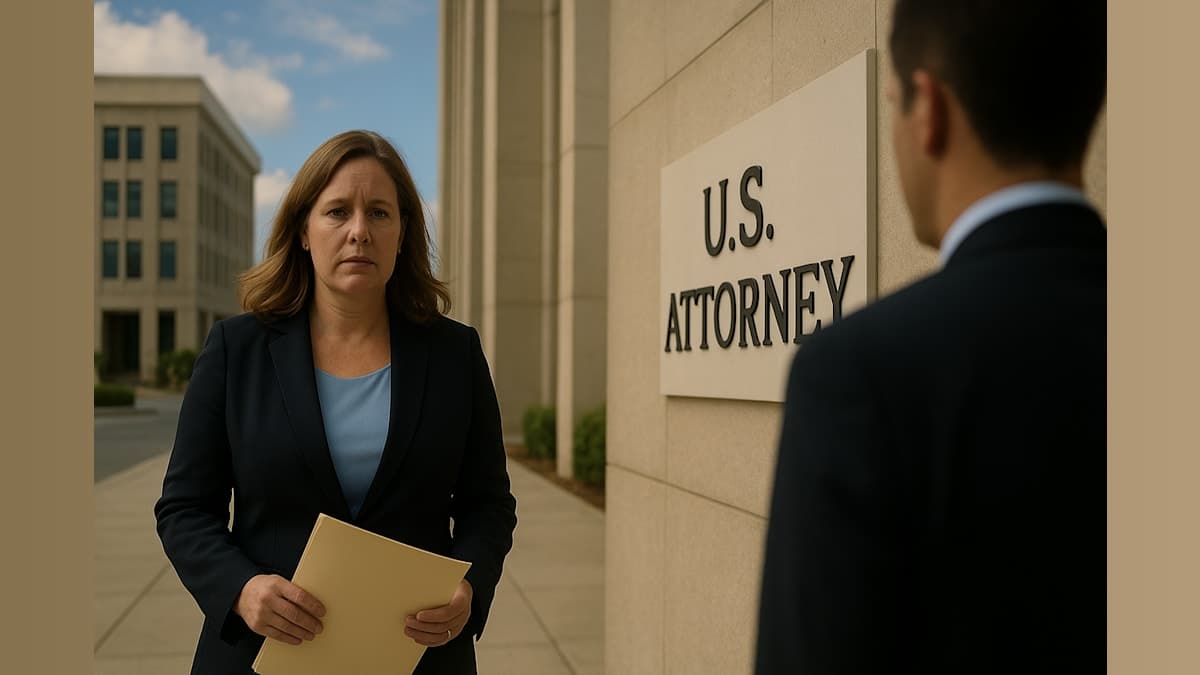 Former Florida Prosecutor Charged in Trump Report Leak