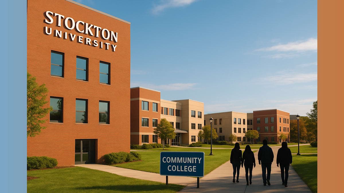 Stockton University Partners with Four Community Colleges